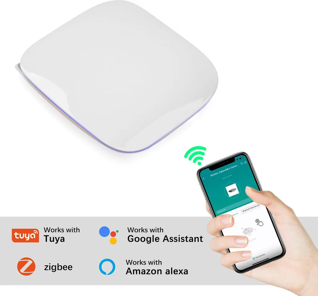 Passerelle Intelligente Zigbee 3.0 Compatible Google Home et Alexa