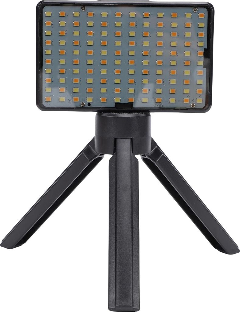 LED-Fülllicht 2500K-9000K, einstellbare Helligkeit, Fotolicht mit Klemme, CPL-Polarisator und Stativ, hohe Farbwiedergabe