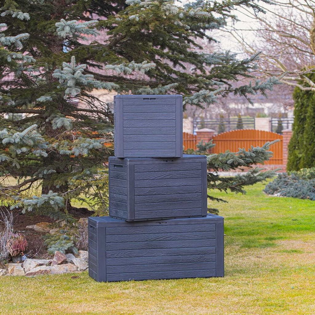 Gartenbox WOODEBOX - anthrazit Produktbild 18