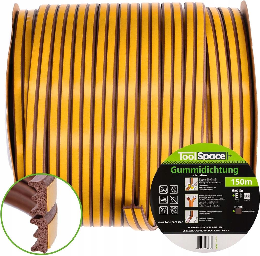 Těsnění 150m E hnědá Obrázek produktu 