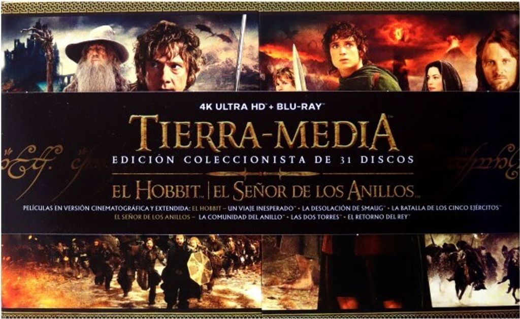 Der Herr der Ringe: Die Gefährten [12xBLU-RAY 4K+19xBLU-RAY]