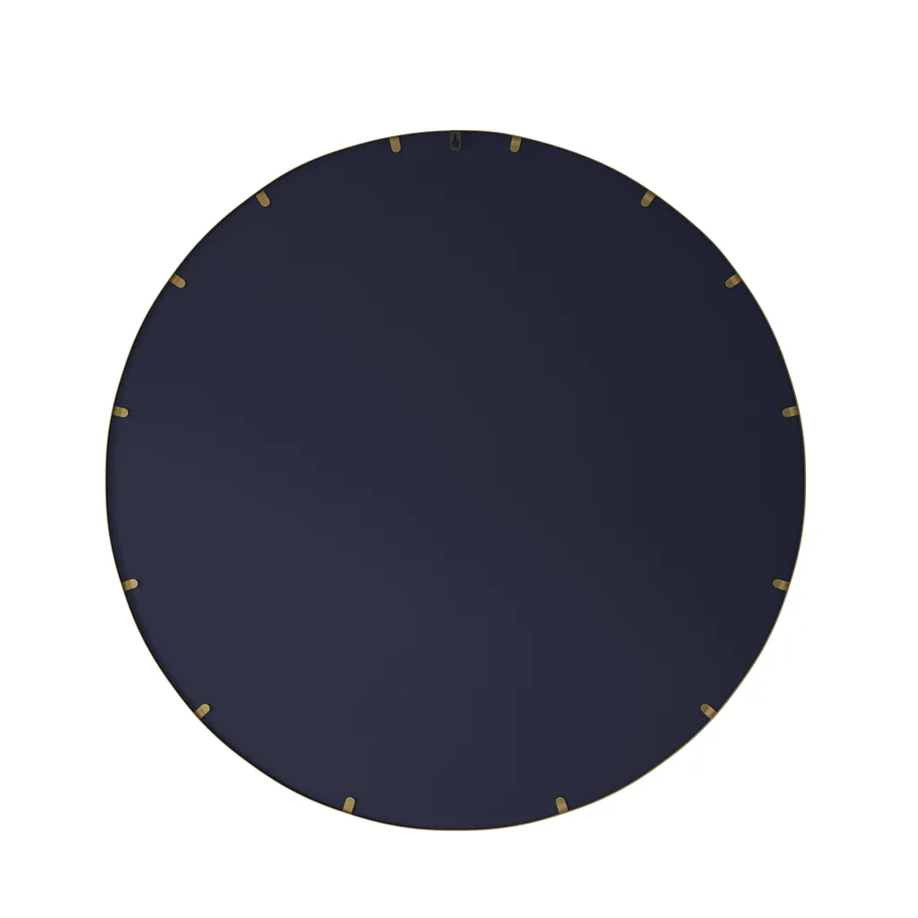 Specchio Rotondo AIORBER 80cm Bronzo: Robusto e Facile da Appendere - 3