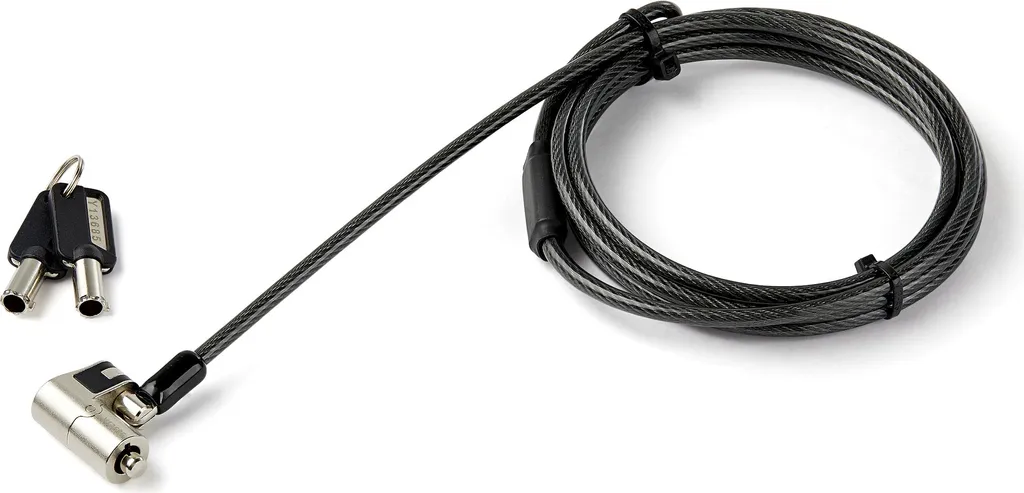 Câble de Sécurité Universel pour Ordinateur Portable avec Verrou à Clé