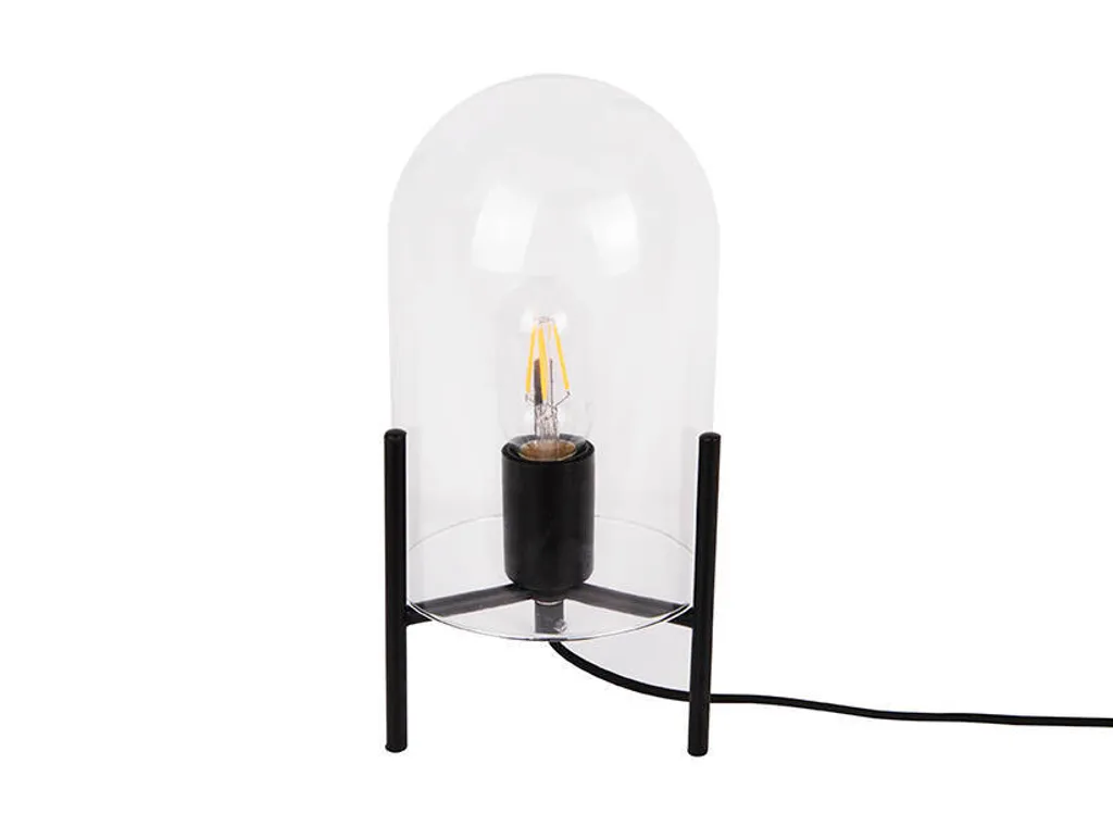 Leitmotiv Lampada Campana Vetro Trasparente Design Olandese