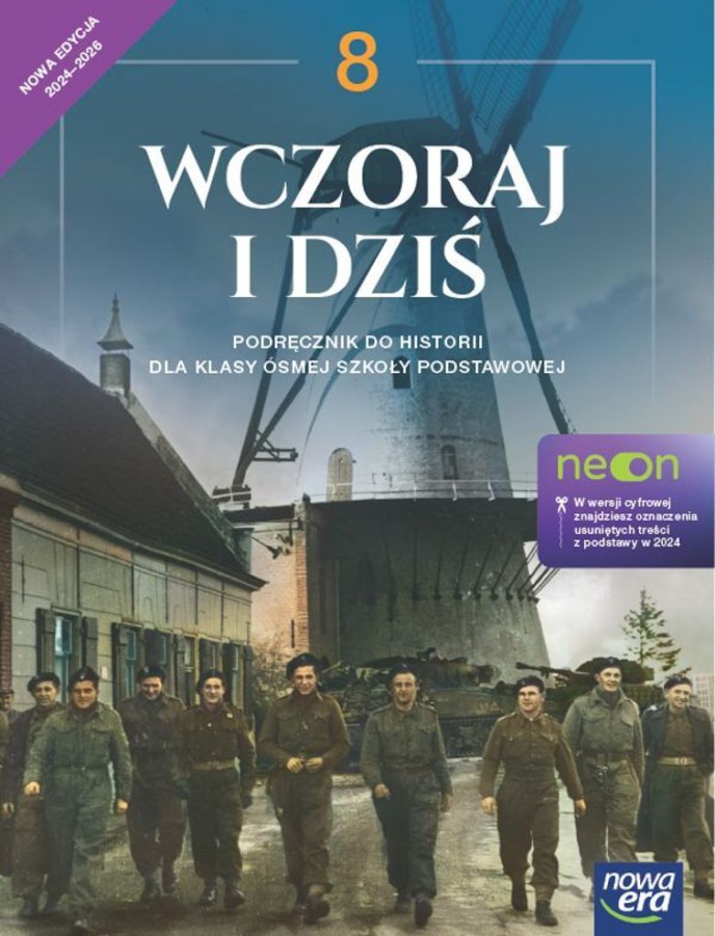 Historia SP 8 Wczoraj i dziś neon Podr w.2024 - Robert Śniegocki, Agnieszka Zielińska