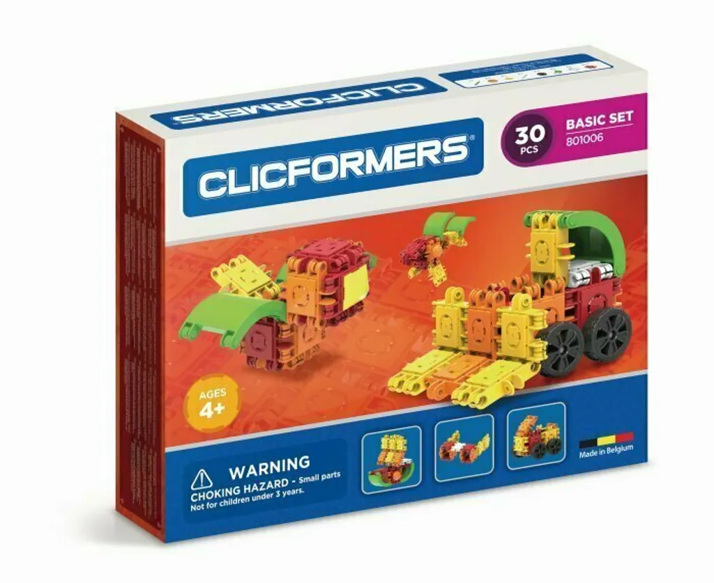 Clicformers 30El 801006 - Kit de Construction pour Développer l'Imagination