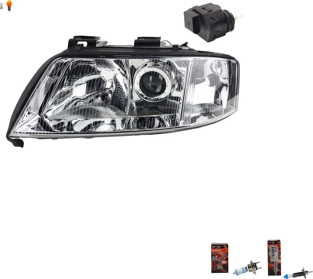 Torna a vedere la strada: Faro Audi A6 4B 97-99 Johns + Osram Laser