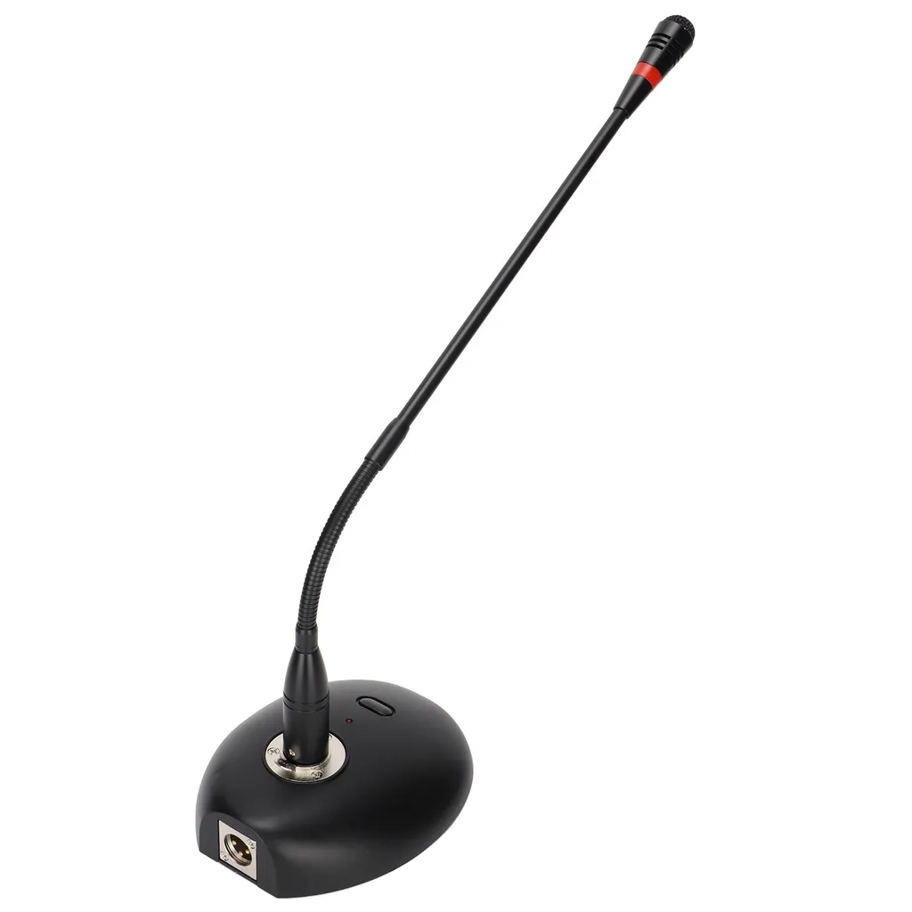 Microphone à condensateur col de cygne USB pour PC et conférence