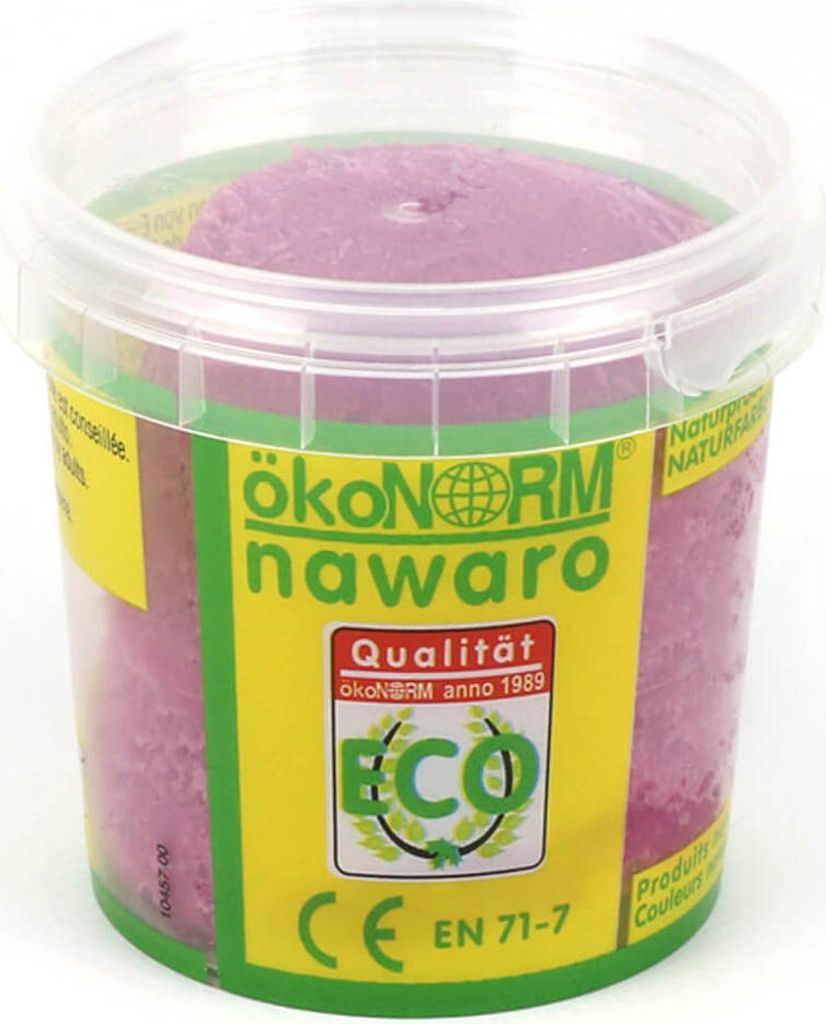 ökoNorm SOFT-Knete nawaro, Becher 150g : pink Farbe: pink