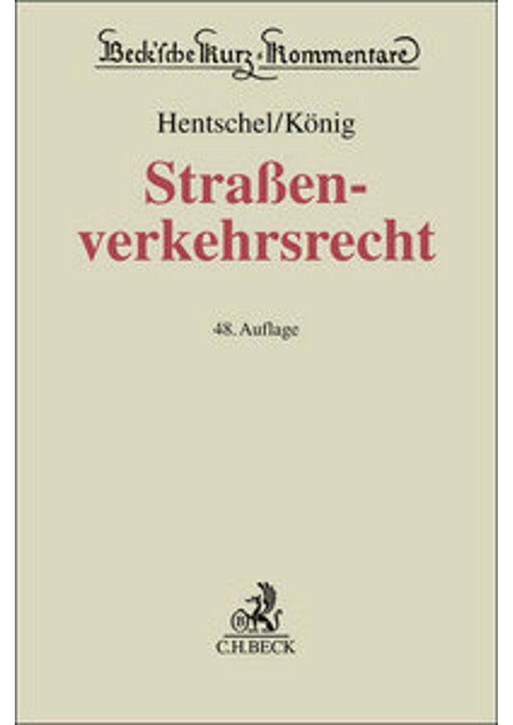 Straßenverkehrsrecht Produktbild 