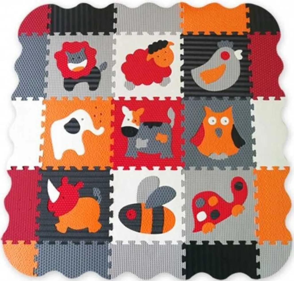 Puzzle en mousse Animaux Baby Great SX avec bordures et finitions soignées