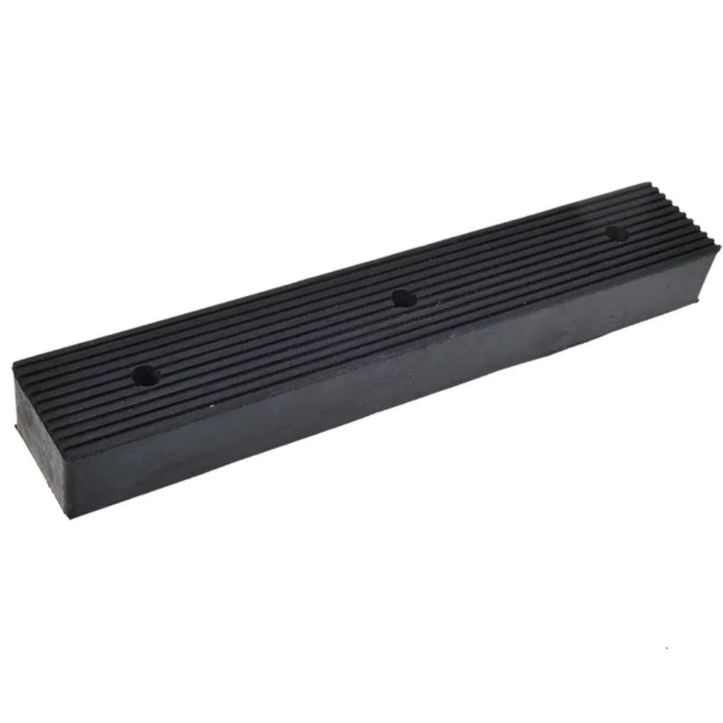 Blocco respingente nero 345x58x35mm Immagine del prodotto 