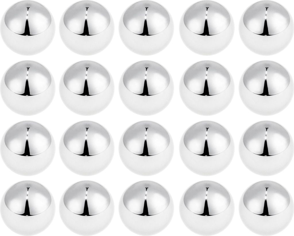 11,1 mm Kugellager Kugellagerstahl G100 Präzisionskugel Silberton 20 Stück