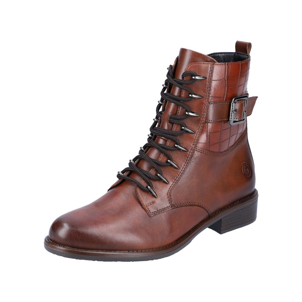 Remonte Veterschoenen Hoog Veterschoenen Hoog - Cognac - Maat 37