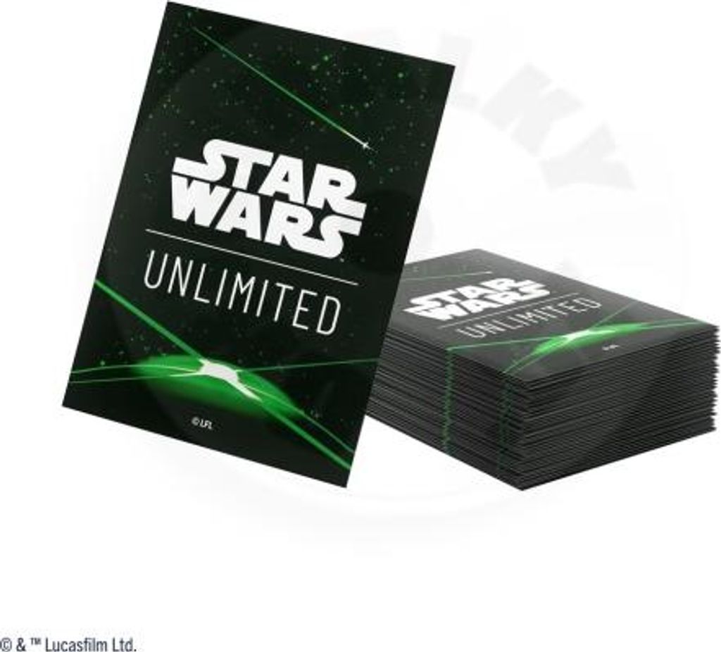 GAMEGENIC - STAR WARS: UNLIMITED ART SLEEVES - SPACE Grün Produktbild 