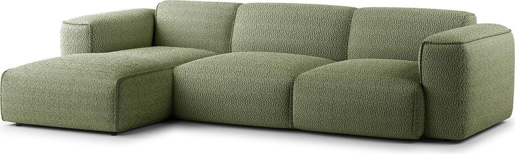 3-SITZER ECKSOFA mit Longchair