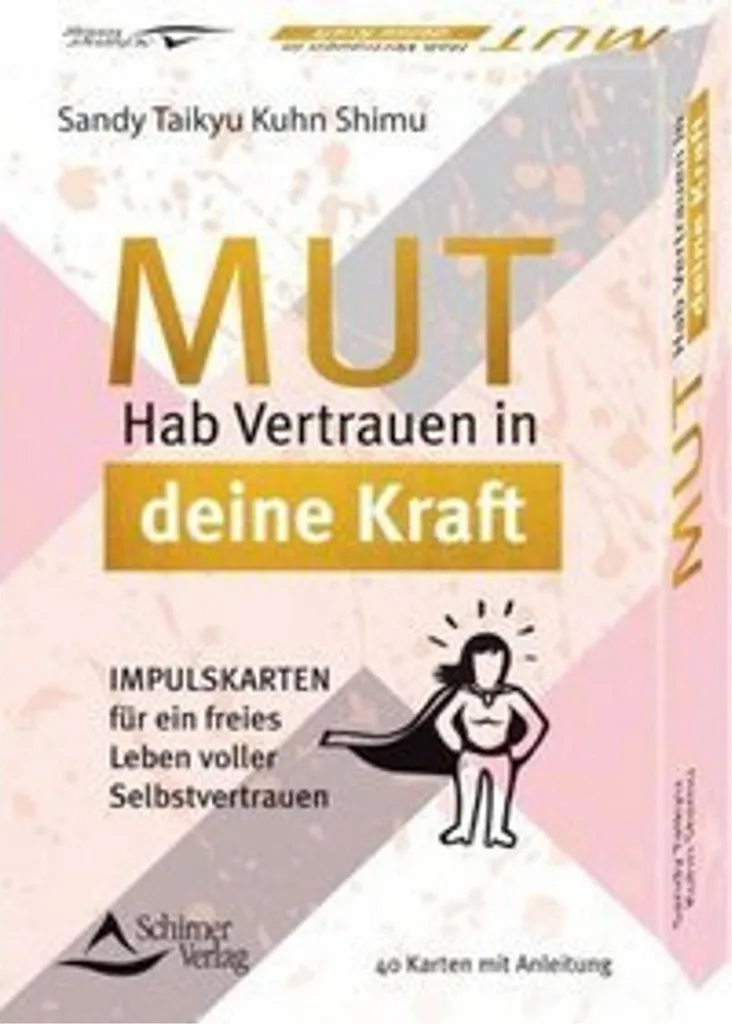Mut - Cartes d'impulsion Hab Vertrauen in deine Kraft pour la confiance
