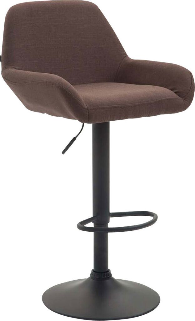 Barhocker HLO-CP8 Stoff braun