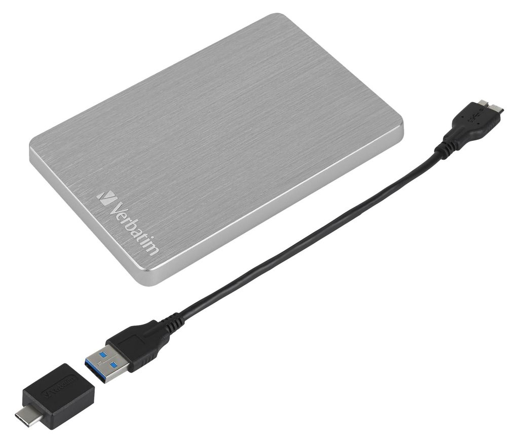 Disco duro externo Verbatim de 1 TB, USB 3.2, tipo A-C, de Imagen del producto 