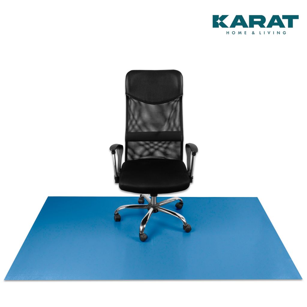 VEVOR Stuhlmatte Für Hartböden: Rutschfest, 140x90 Cm, Dunkelgrau - Schutz Für Laminat & Parkett