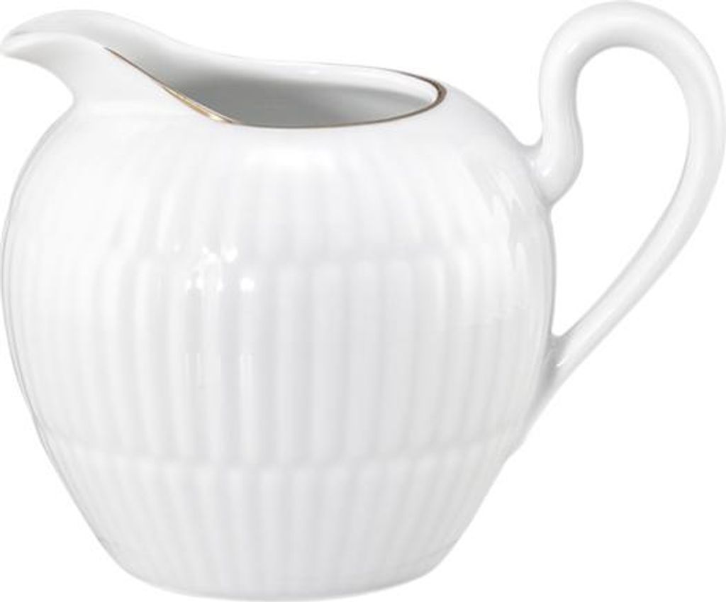 Seltmann Weiden Amina Milchkännchen 170 ml Weiß mit Goldrand