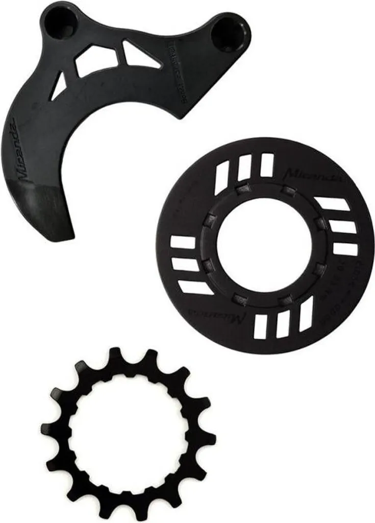 Kit chaîne Miranda 14 dents noir : gardez votre vélo propre et sûr