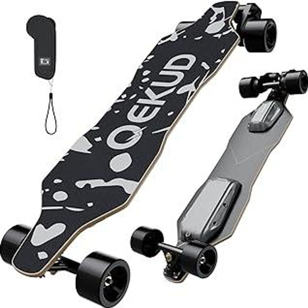 Elektro-Skateboard mit Fernbedienung für Erwachsene und Jugendliche, 2000W/1100W/900W Motor, einstellbare Geschwindigkeit