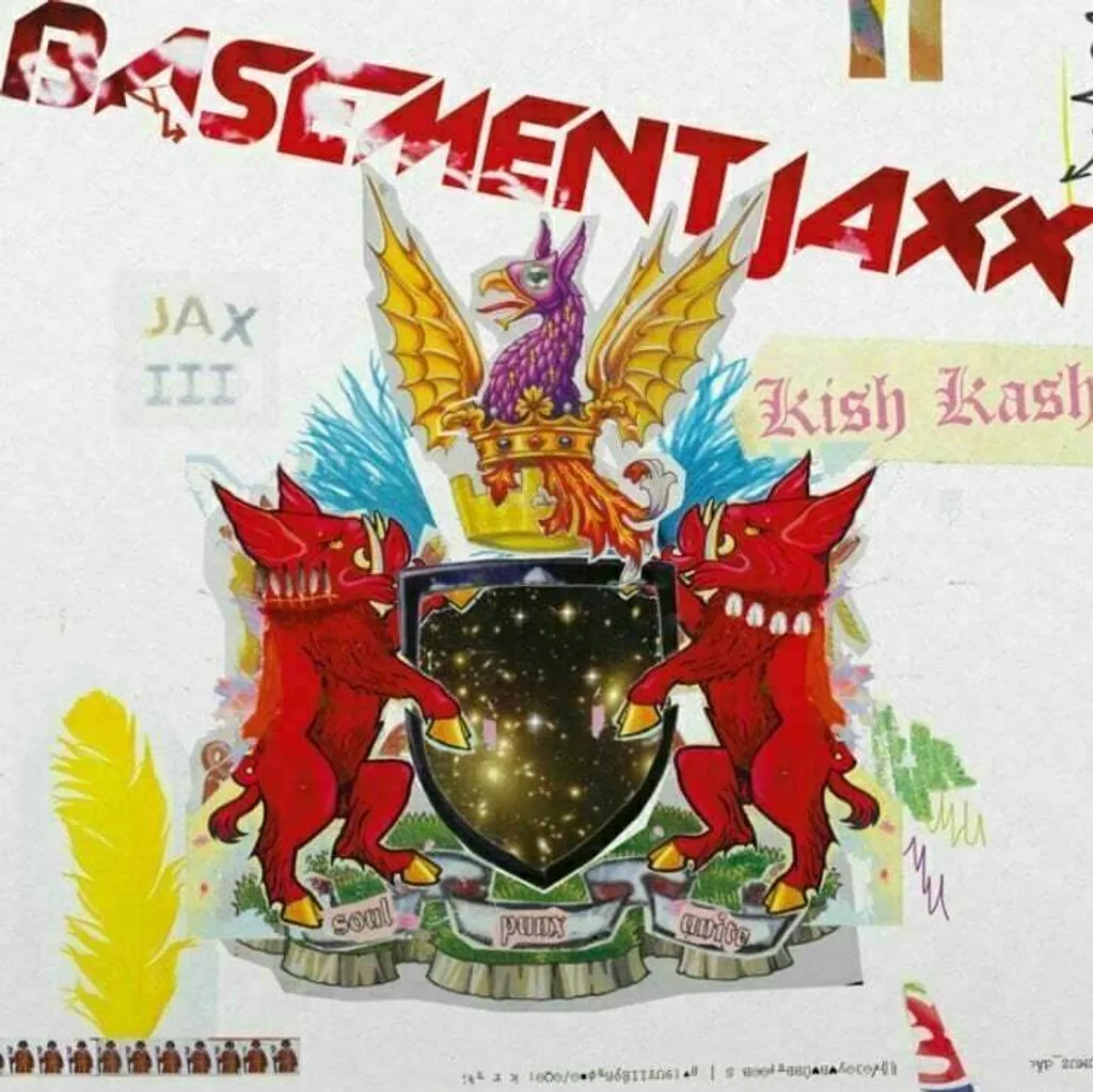 Double Vinyle Album Kish Kash Basement Jaxx Pressage Couleur Collector LP