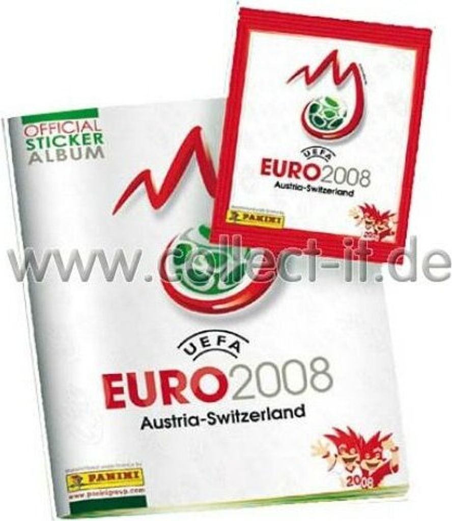 Panini EM Euro 2008 - kompletny zestaw - 535 naklejek + Zdjęcie produktu 