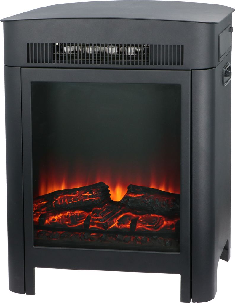 Classic Fire Elektrokamin Modena mit Heizung und Kaminfeuer - Deko Kamin mit LED Beleuchtung - Einstellbarer Thermostat - 2 Heizstufen 1800W/2000W ...