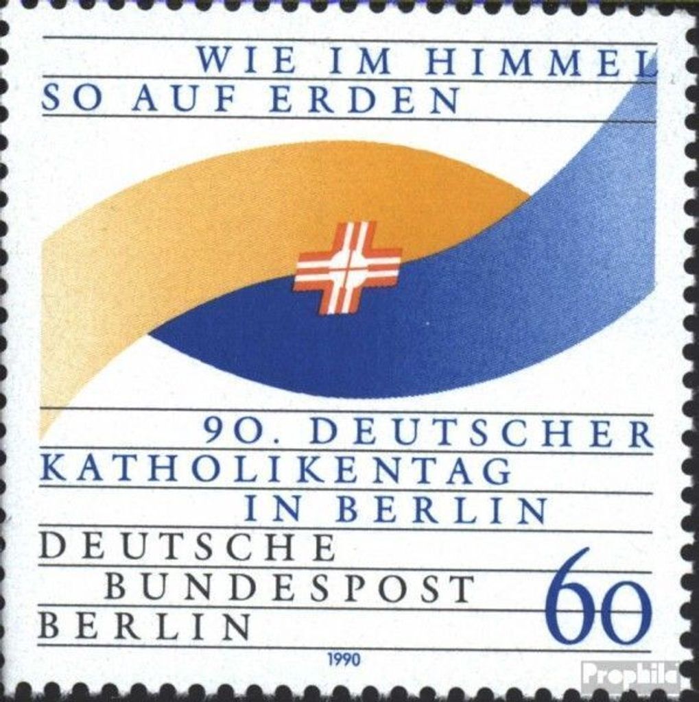 Briefmarken Berlin (West) 1990 Mi 873 (kompl.Ausg.) FDC Katholikentag