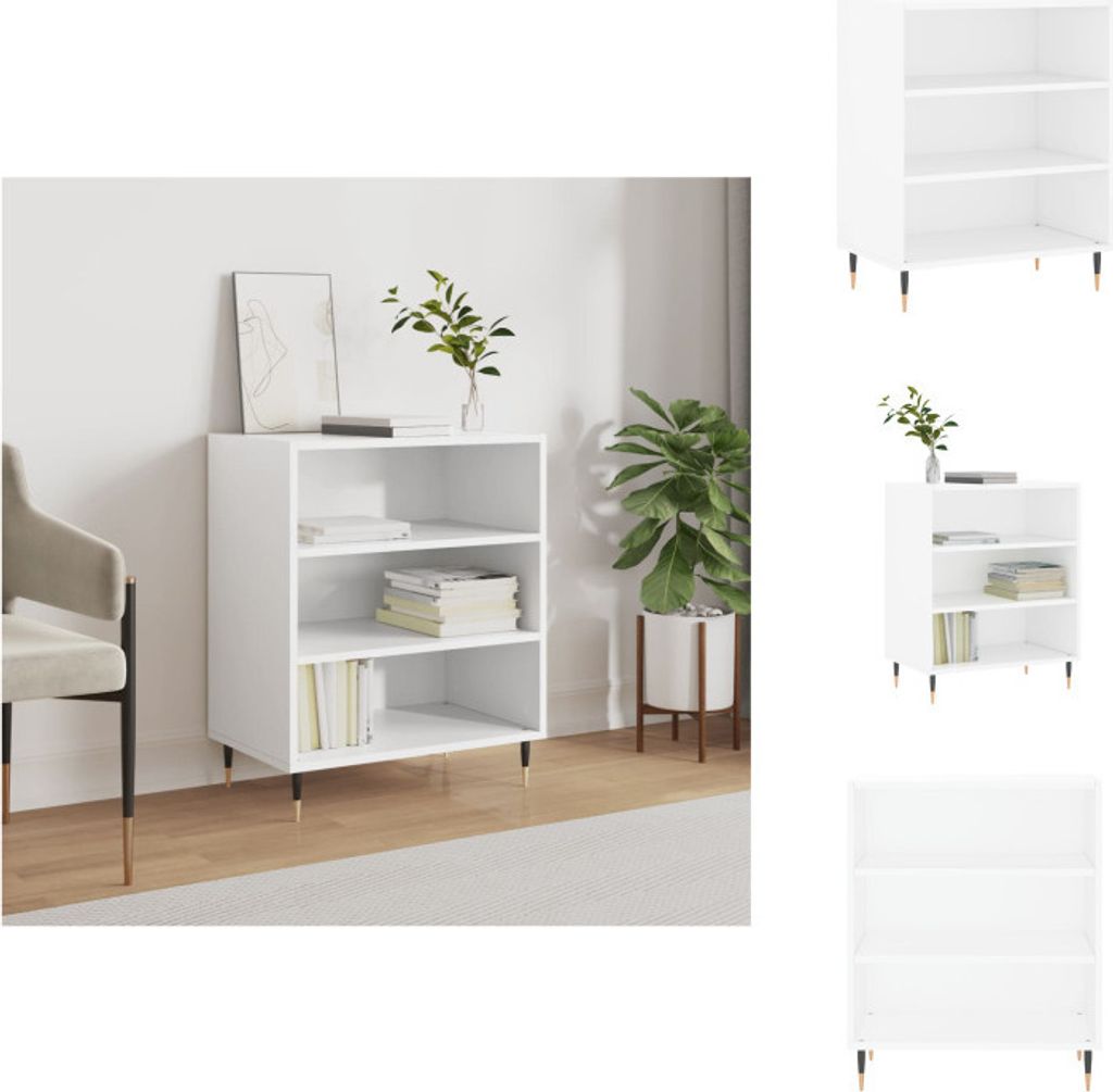 vidaXL Sideboard Weiß 57x35x70 cm Holzwerkstoff - Sideboards