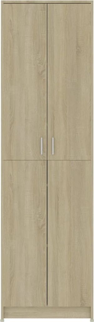 vidaXL Šatníková skriňa Sonoma Dub 55x25x189 cm odvodený Obrázok produktu 7