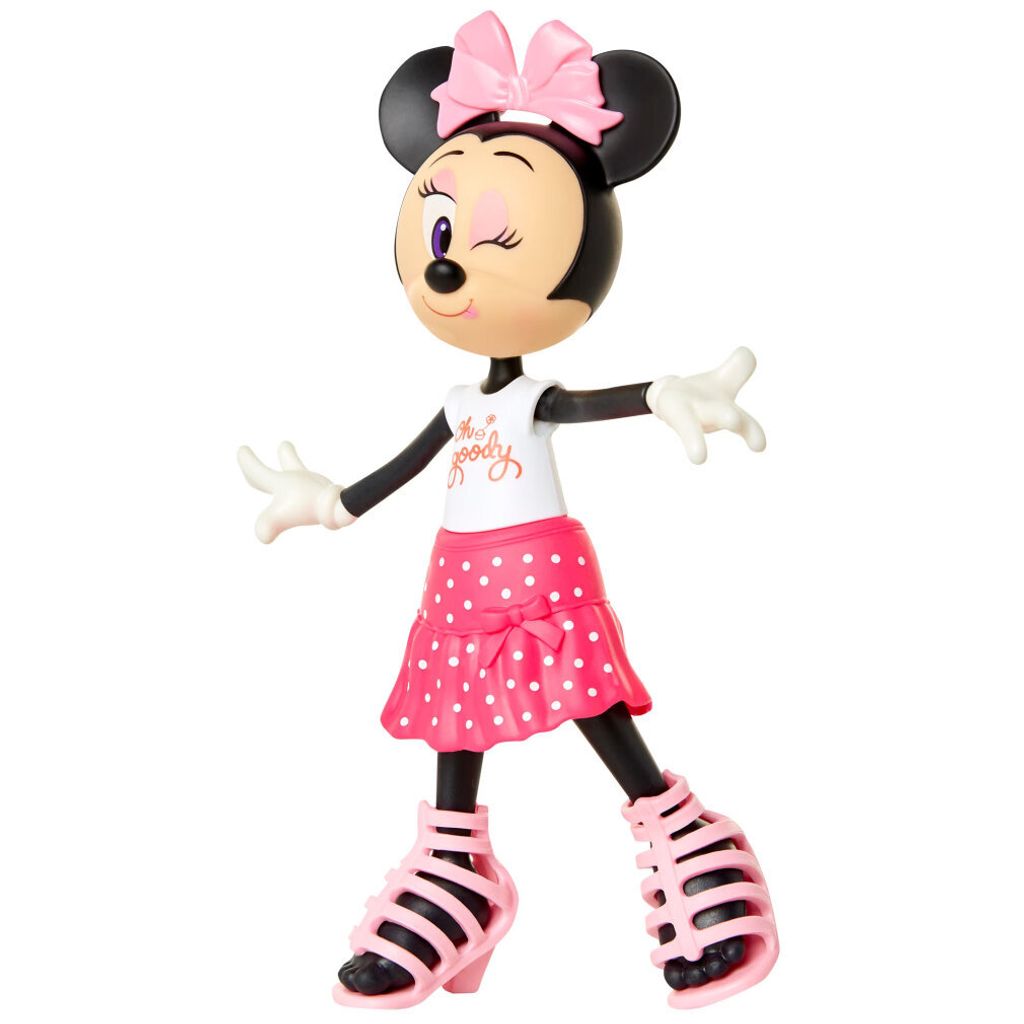Bambola Minnie Mouse perfettamente rosa per bambine Immagine del prodotto 