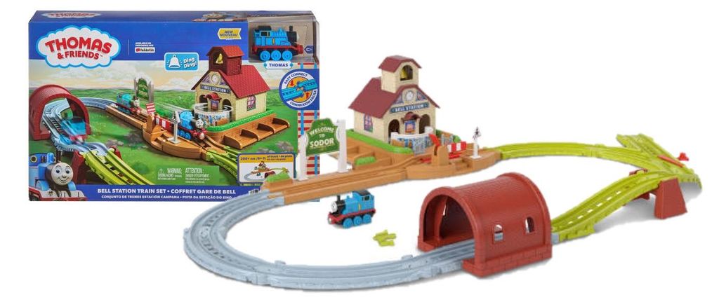 Fisher-Price Thomas & seine Freunde Glocken-Bahnhof Zugset Produktbild 