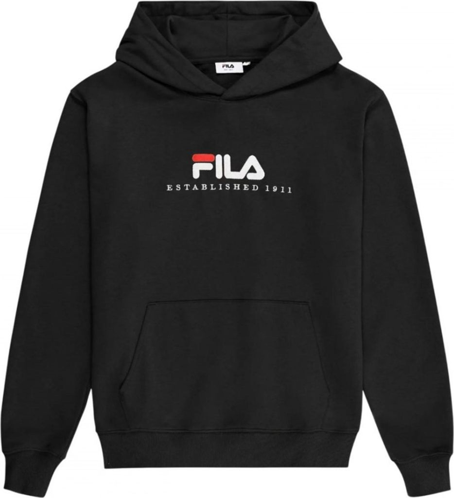 Fila Valsera Regular Logo Hoodie XL Schwarz