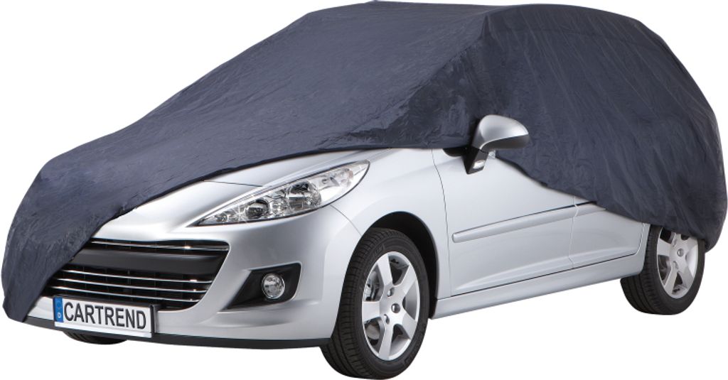 CARTREND Vollgarage Kombi (493x209x152cm) blau Produktbild 