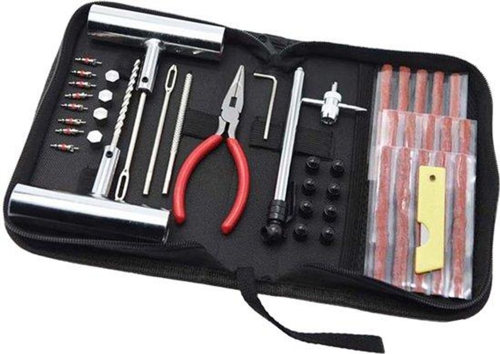 Autoreparatieset - Motor - Kofferbakreparatieset - für Autos - Lastwagen - Motorräder - Kofferraum