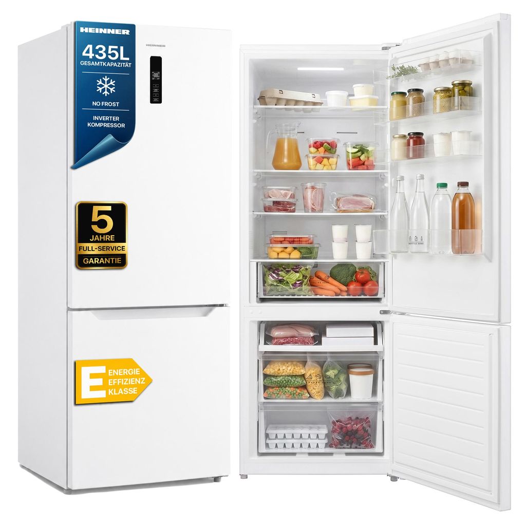 Heinner HCNF-M435INVE++, 435 l, NoFrost-Funktion Produktbild 