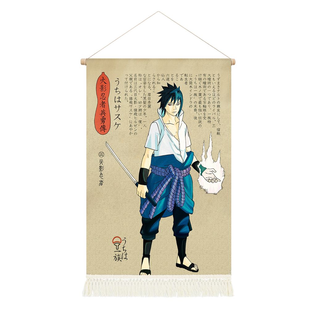 Naruto Anime svitkový obraz / Kakemono | Ninja Poster | Obrázek produktu 