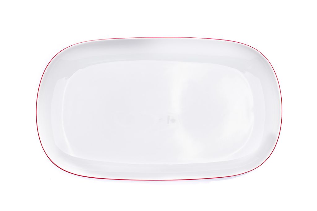 Thun 1794 Tom, mísa oválná, 36 cm, červený proužek, Obrázek produktu 