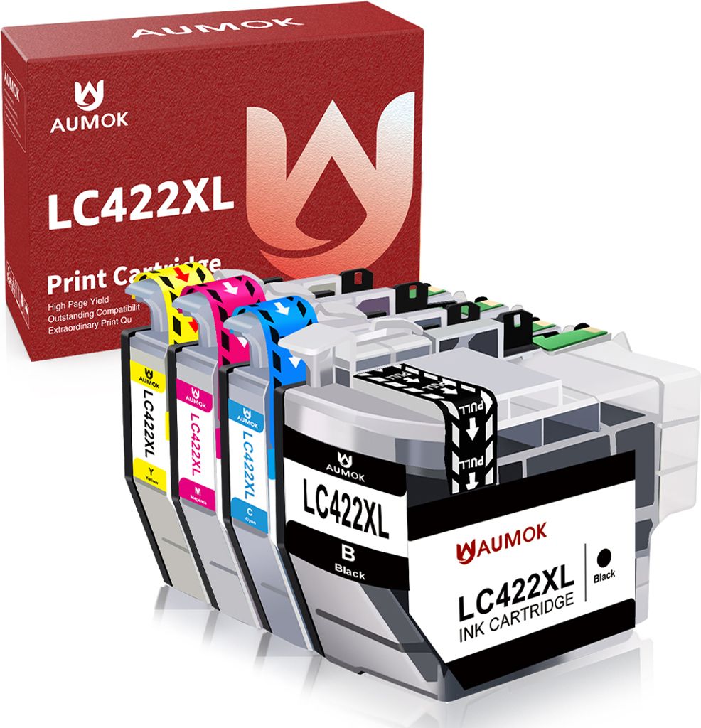 Hohe Kapazität LC422 Druckerpatronen Multipack kompatibel für Brother LC 422XL MFC-J5340DW J5340DWE J5345DW J5740DW J6540DW J6540DWE J6590DW J6940DW
