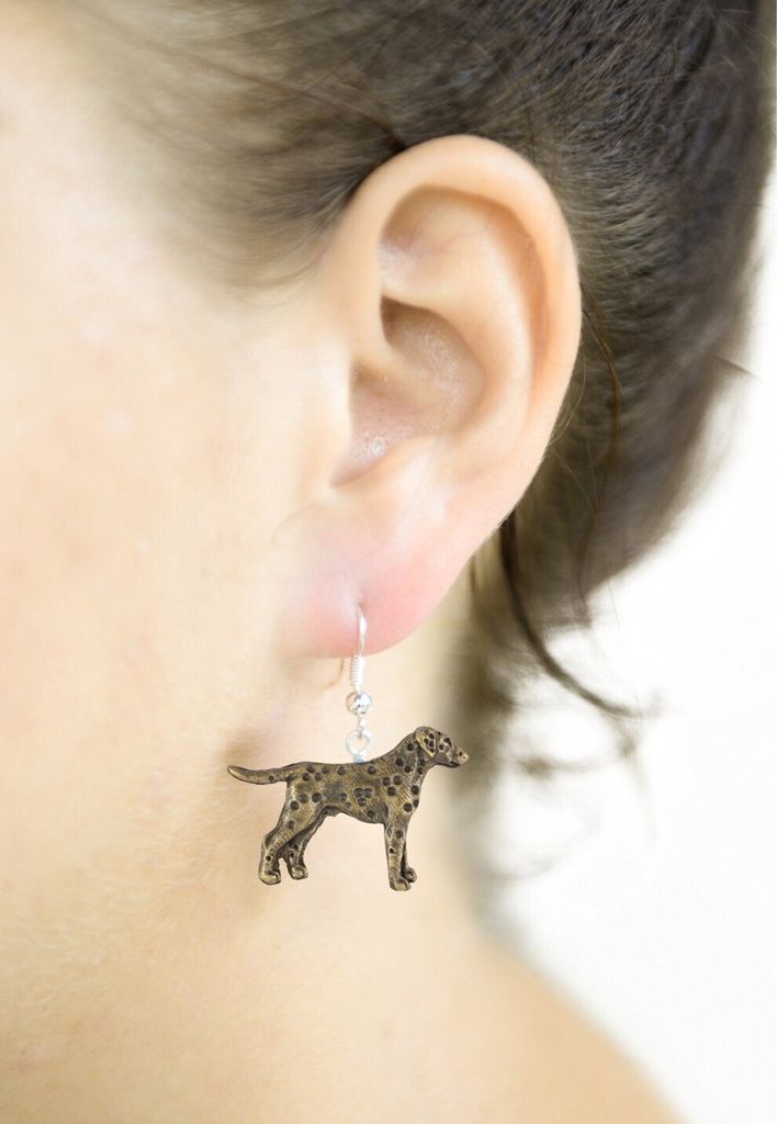 Dalmatiner, Dalmatinac I - Hängende Ohrringe mit Hunden, entzückender Schmuck für Hunde-Mama, Geschenk für Mädchen von der Marke Art-Dog