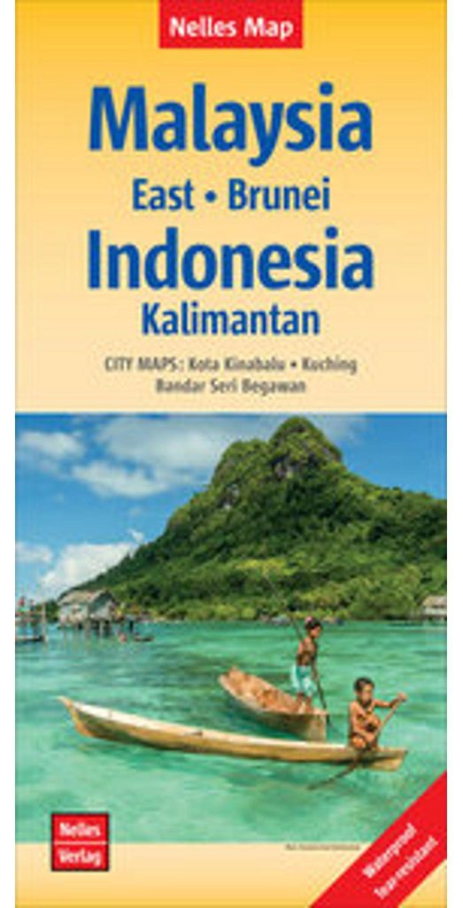 Malaysia: East - Brunei - Indonesia: Kalimantan 1:1 500 000