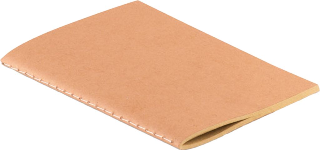 MidOcean - Notizbuch "Mini Paper Book", recyceltes Material, A6 MO1036 (0,5 cm x 14,5 cm x 10 cm) (Beige)