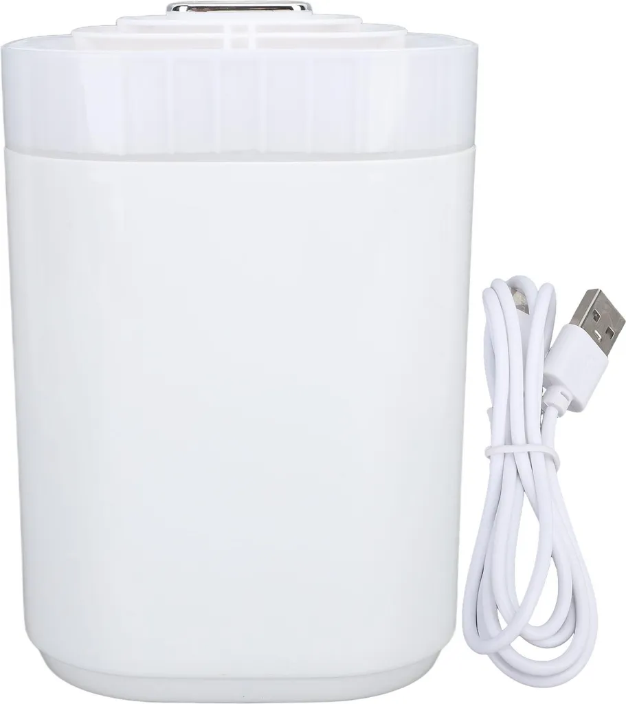 Mini humidificateur portable grande capacité blanc lune et LED colorée