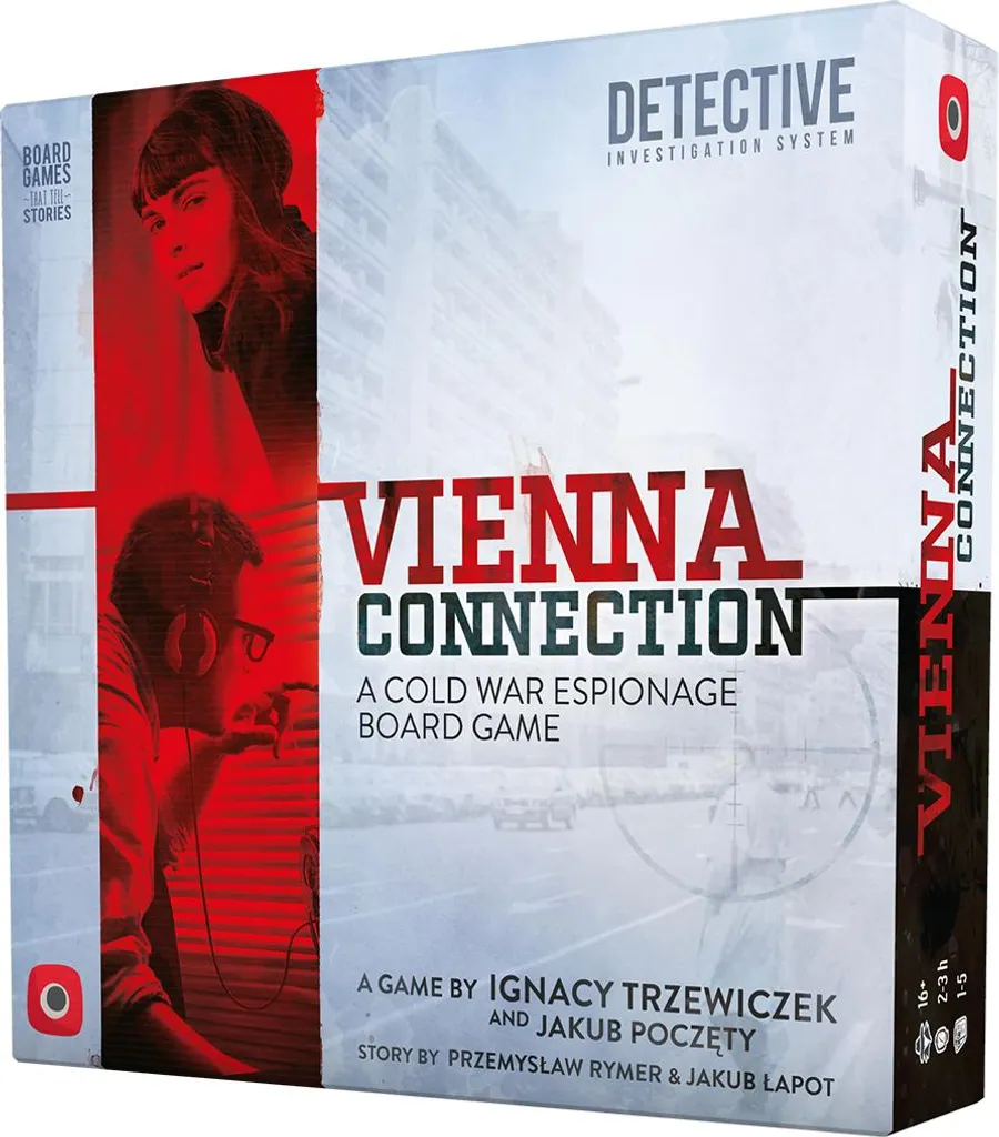 Jeu d'enquête Vienna Connection - Jeu de stratégie et d'infiltration ENG