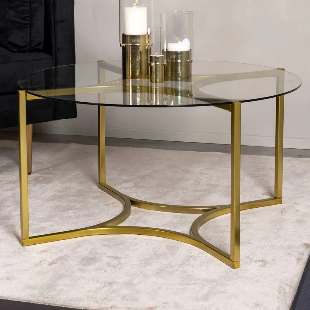 Table basse de salon Kivik Ø90 cm : Le choix idéal pour vos soirées - 9