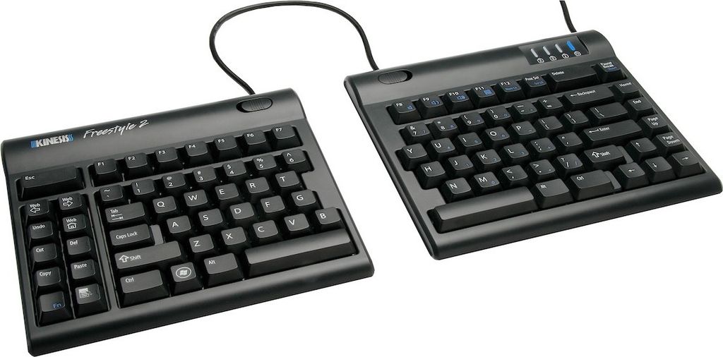Kinesis Freestyle2 Keyboard für PC US QWERTY, 20 inch