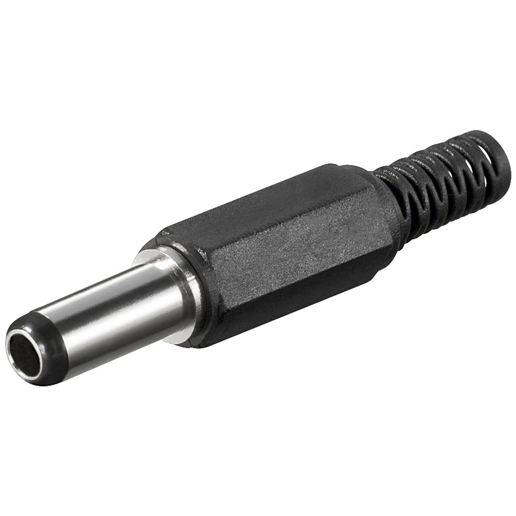goobay DcStecker mit Knickschutz Bohrung 2,5 x 5,5 mm/4 mm Zdjęcie produktu 